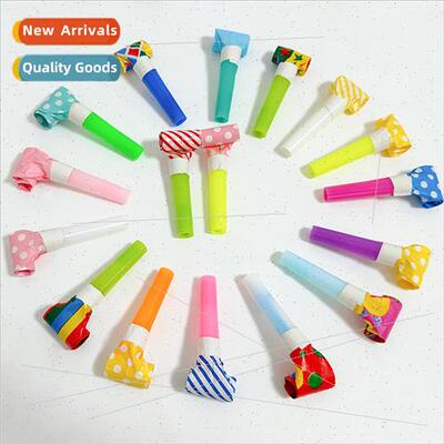 Children birthday party supplies 6cm square paper blowing dr