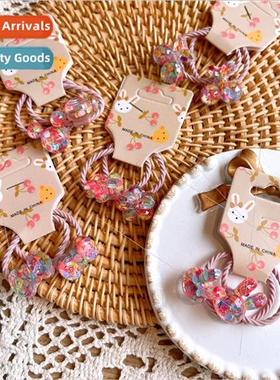 Children hair transparent small leather bbaby headbdoes not