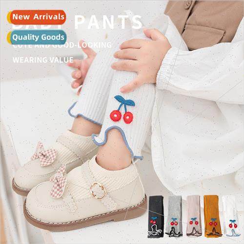 Childrens bottoming pants girls pantyhose spring and fall wo