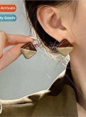 Vintage Merad curry earrings适用women niche earrings 2023 ne