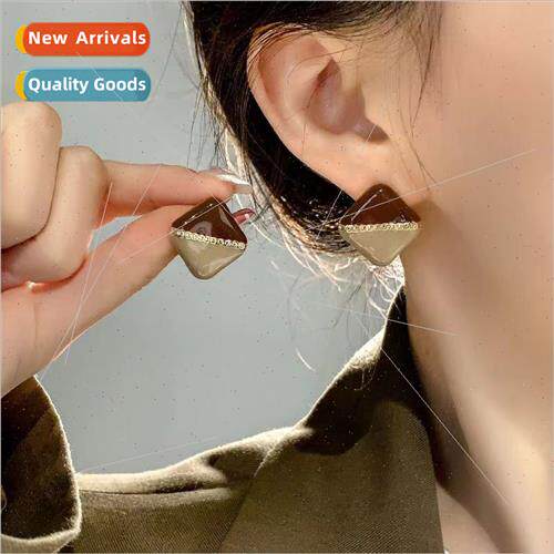 Vintage Merad curry earrings适用women niche earrings 2023 ne