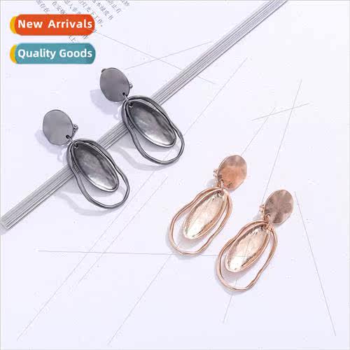 Europe wh pendant delicate earrings fashion small texture ve