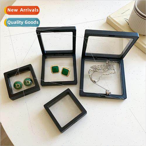 Transparent film box earrings earrings earrings jewelry stor