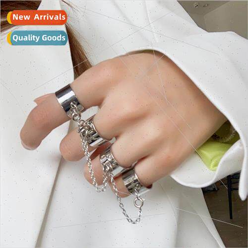 Bounce Chain Combo Ring Punk Fan Open Men Women amese Diablo