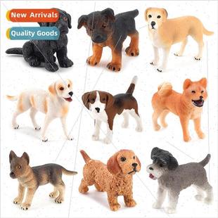 dog model solid static ornament hpuppet golden retriever pup