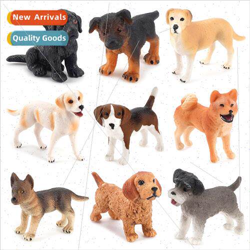 dog model solid static ornament hpuppet golden retriever pup