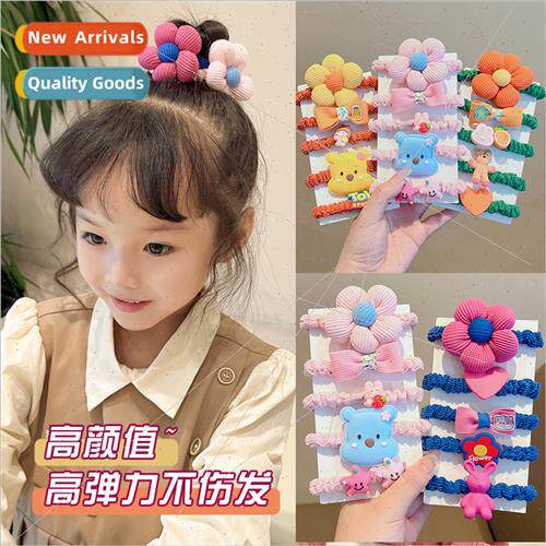 Children headbcute flower hair circle does not hurt hair bhi