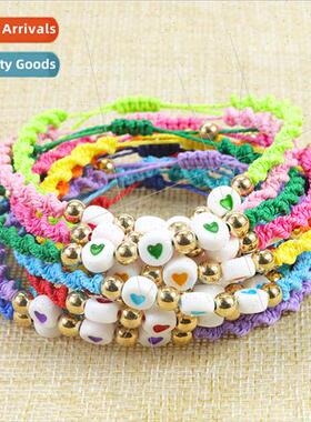 Love Acrylic Bracelet Boho Fashion HKn Bracelet