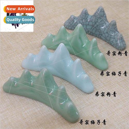 Longquan celadon pen restCeramic pen rest celadon pen holder