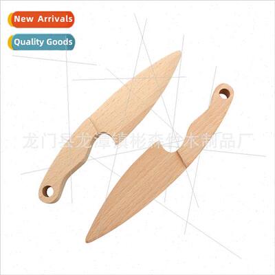 Wooden toy fru knife Children kchen tools cut frus vegetable