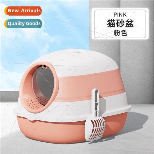 Collapsible Cat tter Pan Fully Closed Anti-Odor Anti-Splash