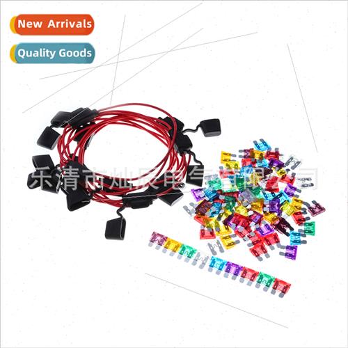 100pcs 10pcs Fuseholders 18AWG wire 40CM+90pcs Medium Fuse B