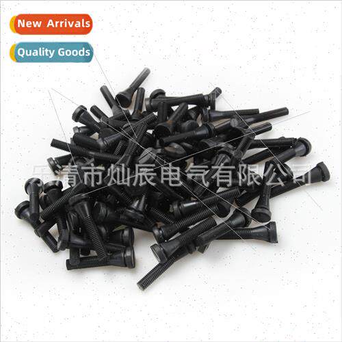 Rubber Stick Black 96PCS Length 6.5cm Fluted 1.2cm Chicken D