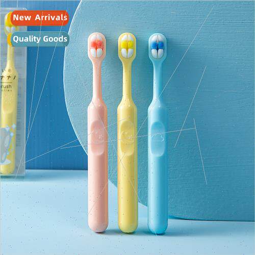 Macaroon candy color bundle 10,000 bristles toothbrush 2-8 y