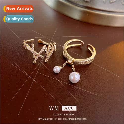 zirconia geometric open-ended ring simple wild index finger