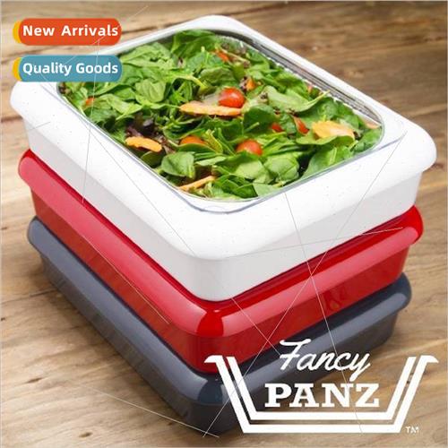 Tinfoil tin foil lunch box heat preservation outdoor picnic