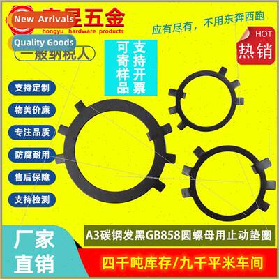gb858 round nut stop washer Nut anti-loosening check washer