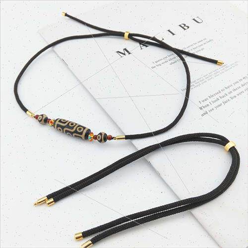 4mm thick high-grade dzi beads special lanyard thick DIY nec
