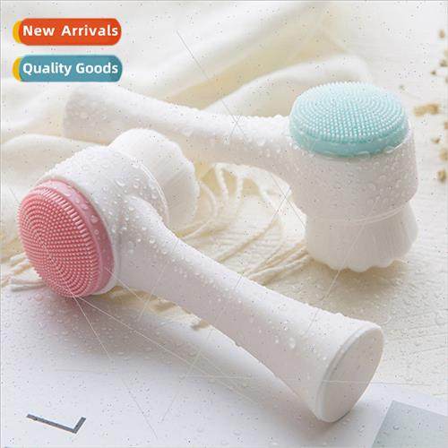 3d silicone face wash brush manual cleansing brush face wash