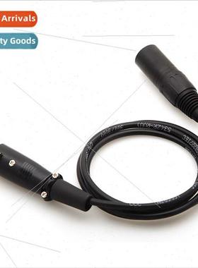 4-pole XLR male to 4-pole XLR female power cable 4-pin XLR C