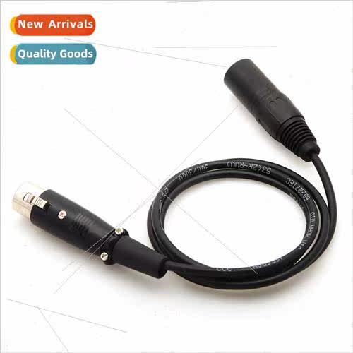 4-pole XLR male to 4-pole XLR female power cable 4-pin XLR C