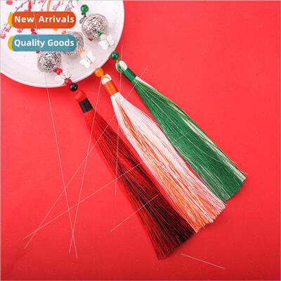 Qingxin Palace Bell Tassel Pendant Handmade Finished Pressed