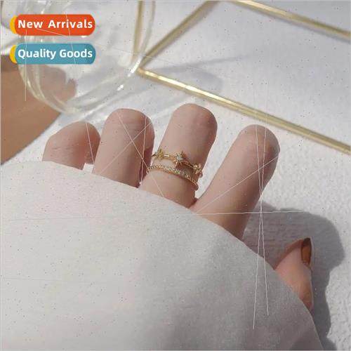 then we danced Simple gentle opening ring gift适用women