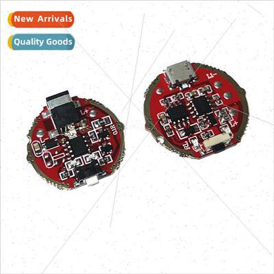 Strong light flashlight wh USB28 charging driver board 25mm