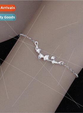 Korea Mori ginkgo biloba bracelet female leaves hjewelry sim