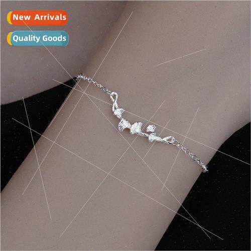 Korea Mori ginkgo biloba bracelet female leaves hjewelry sim