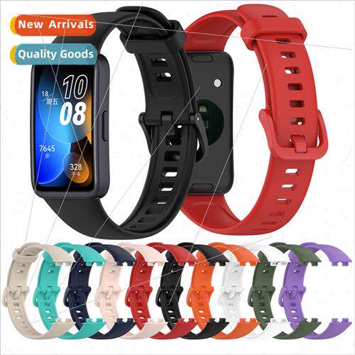 适用Huawei bracelet 8 strap b8 sport replacement wristbsolid