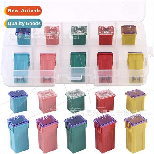 10pcs Cartridge Auto Fuse Ribbon Plastic Box Mini Small Inse
