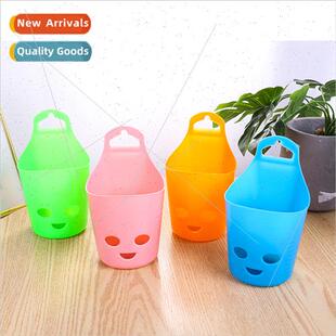 Smiley Storage Hanging Basket Small Hanging Basket Kchen Han