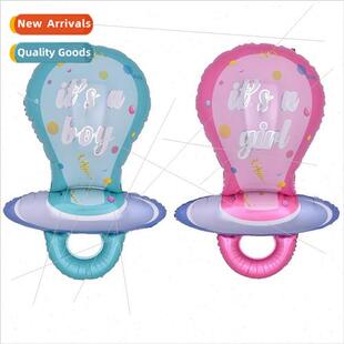 Baby birthday 100 days banquet pacifier aluminum film balloo