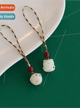 Charcoal cat claw car keychain pendant cute linden cat delic