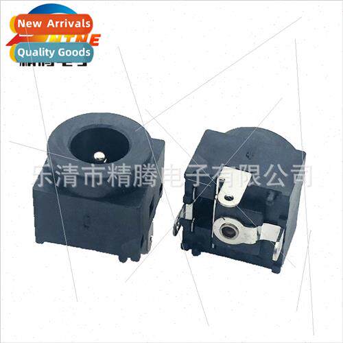 DC DC-11S1T female chassis connector 5.5*2.0 3-prong power d