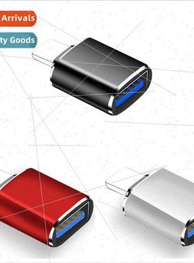 适用otg adapter u disk sound card reader lightning conversio