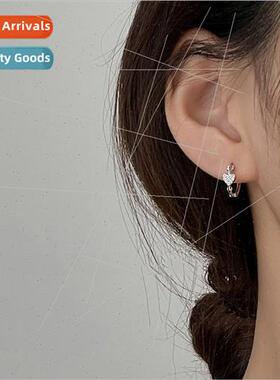 Full diamond love arrow earrings delicate hundred match crea