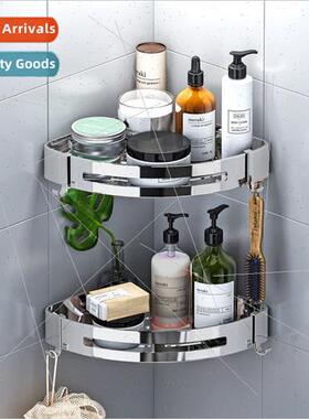 No-hole bathroom corner shelf bathroom triangle shelf toilet