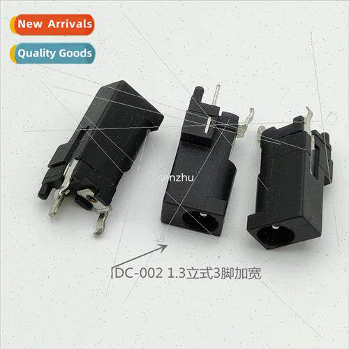 DC Power Socket DC-002H Charging Socket Female Vertical 3-le