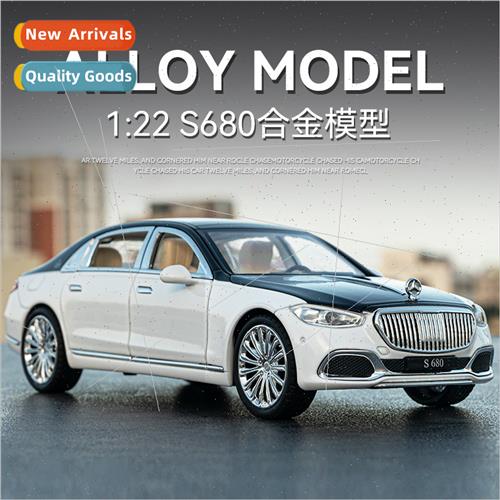 1:22 Ben S680 alloy car model sound light boomerang model ca