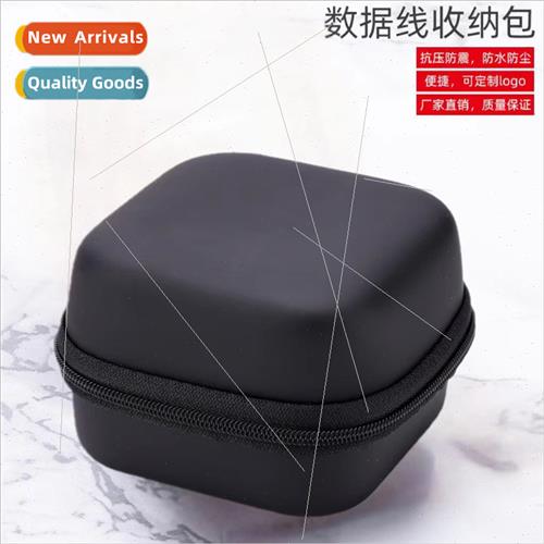 Portable eva electronic product storage bag eva headphone ba