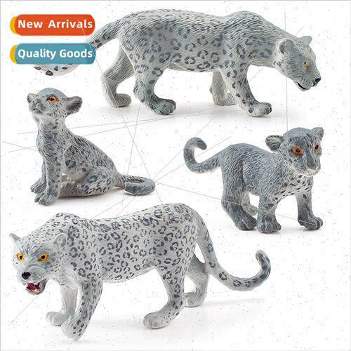 children early education leopard jungle wildlife model stati