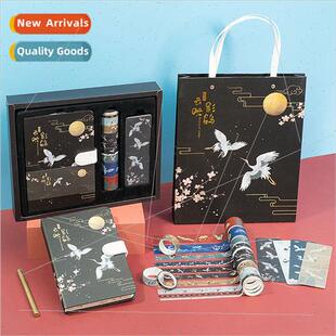 cloud reflection shadow crane handbook book paper stickers h