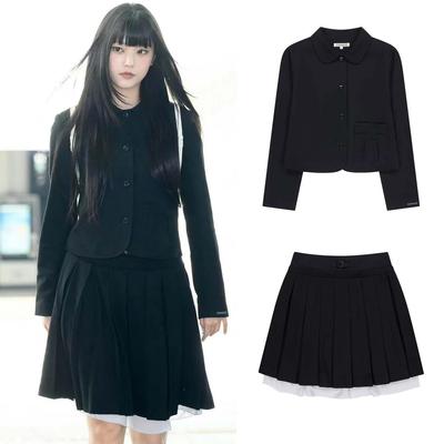 newjeans姜海粼同款日系西服外套