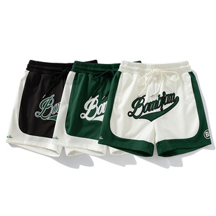 Sports basketball shorts潮牌美式宽松跑步网眼速干运动篮球短裤