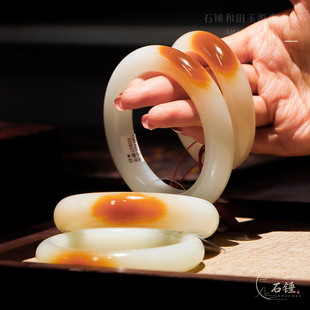 新疆和田玉 糖羊脂白玉山料直播专拍链接一物一证 石锤鉴宝