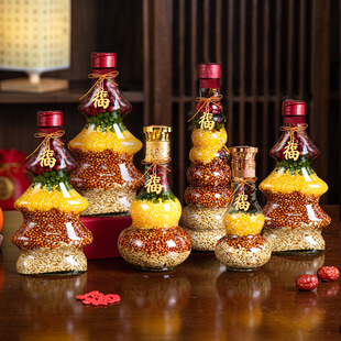 五谷丰登乔迁之喜装饰新居布置用品搬家新房客厅入宅仪式摆件礼品