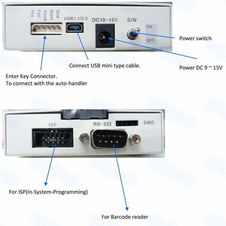 ABOV编程器 E-PGM+烧写器现代专用编程器ABOV烧录器E-PGM+下载器