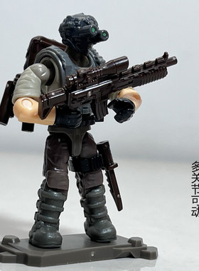 6特种部队兵人拼装手办
